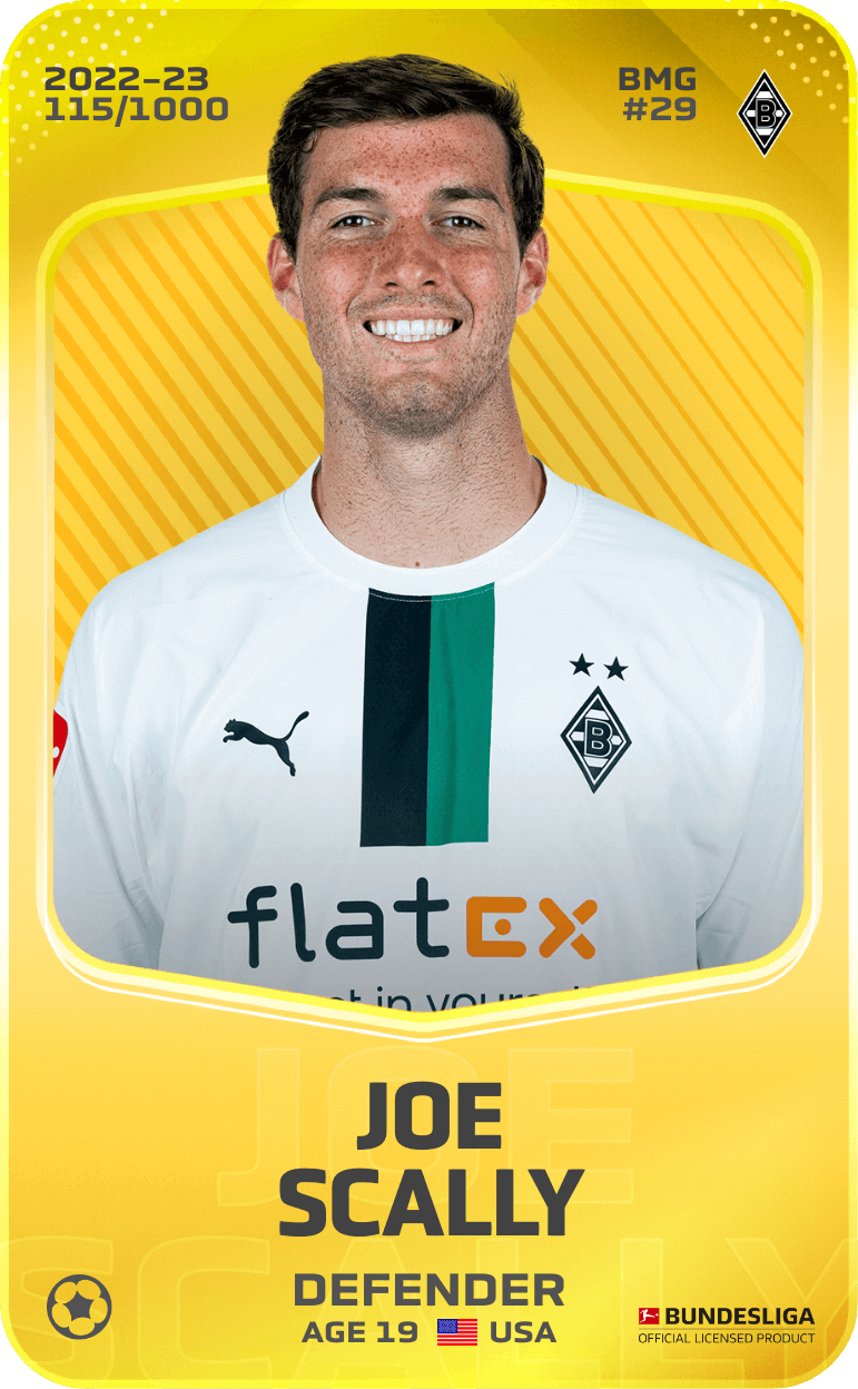 Joe Scally 2022-23 • Limited 115/1000