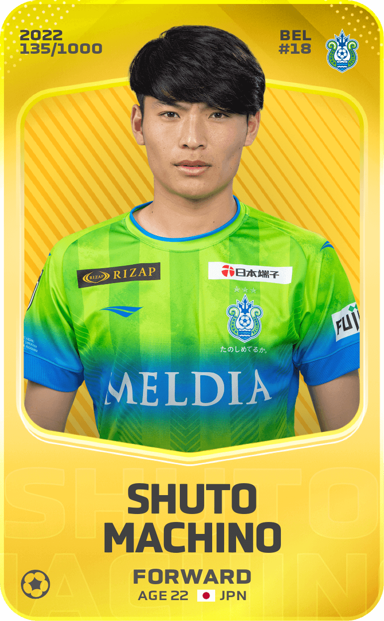 Shuto Machino 2022-23 • Limited 135/1000