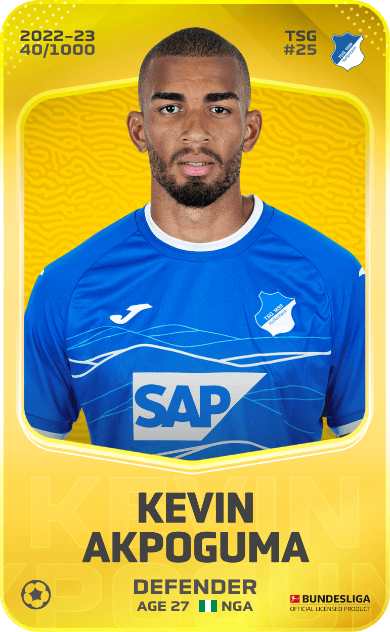 Kevin Akpoguma 2022-23 • Limited 40/1000