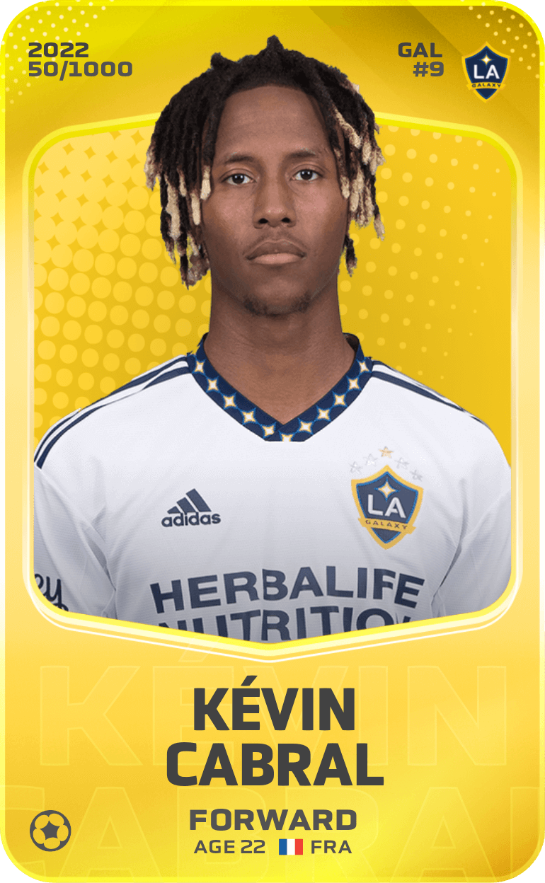 Kévin Cabral 2022-23 • Limited 50/1000