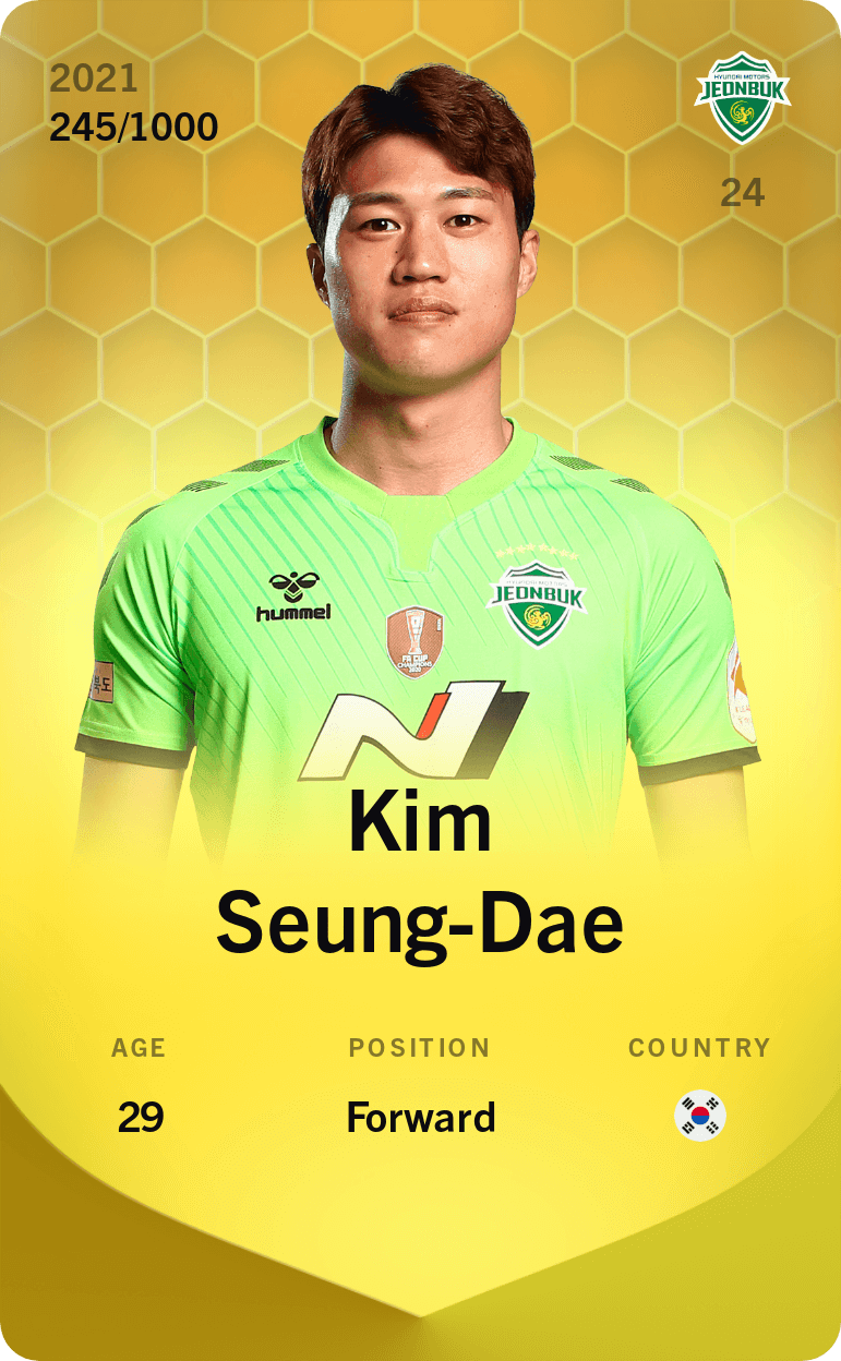 Kim Seung-Dae 2021-22 • Limited 245/1000