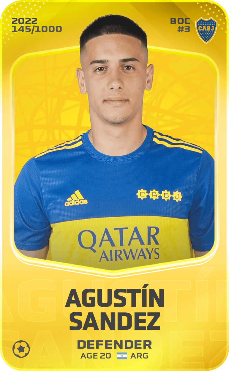 Agustín Sandez 2022-23 • Limited 145/1000