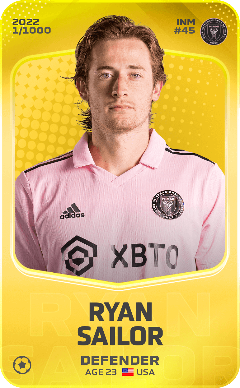 Ryan Sailor 2022-23 • Limited 1/1000