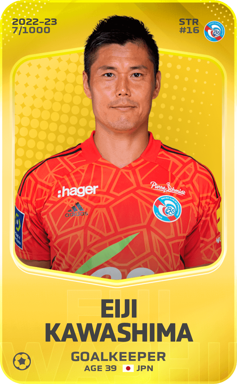 Eiji Kawashima 2022-23 • Limited 7/1000
