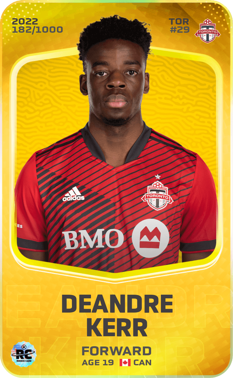 Deandre Kerr 2022-23 • Limited 182/1000