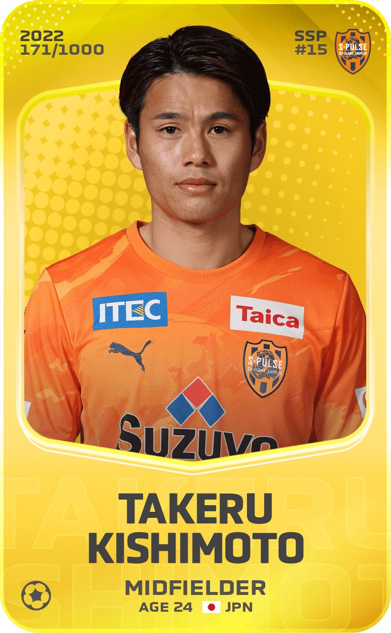 Takeru Kishimoto 2022-23 • Limited 171/1000