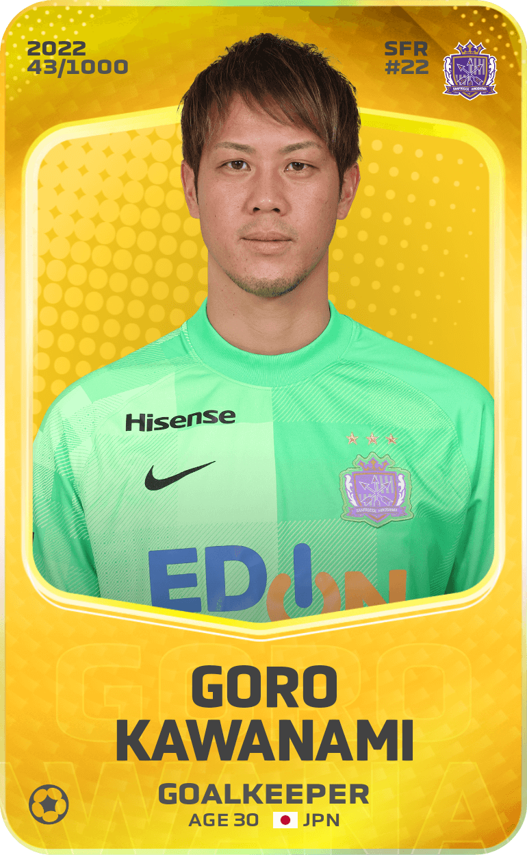 Goro Kawanami 2022-23 • Limited 43/1000