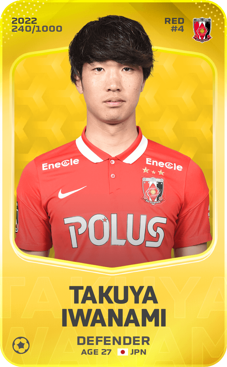 Takuya Iwanami 2022-23 • Limited 240/1000