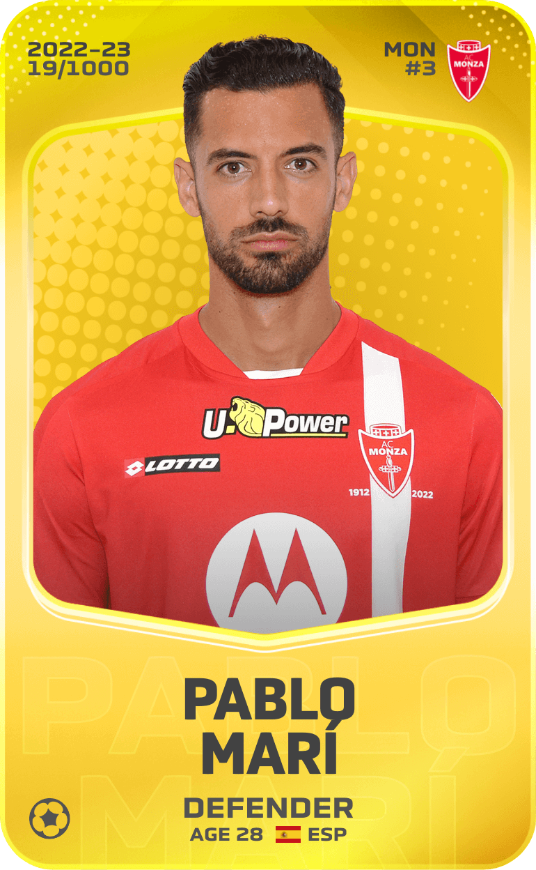 Pablo Marí 2022-23 • Limited 19/1000