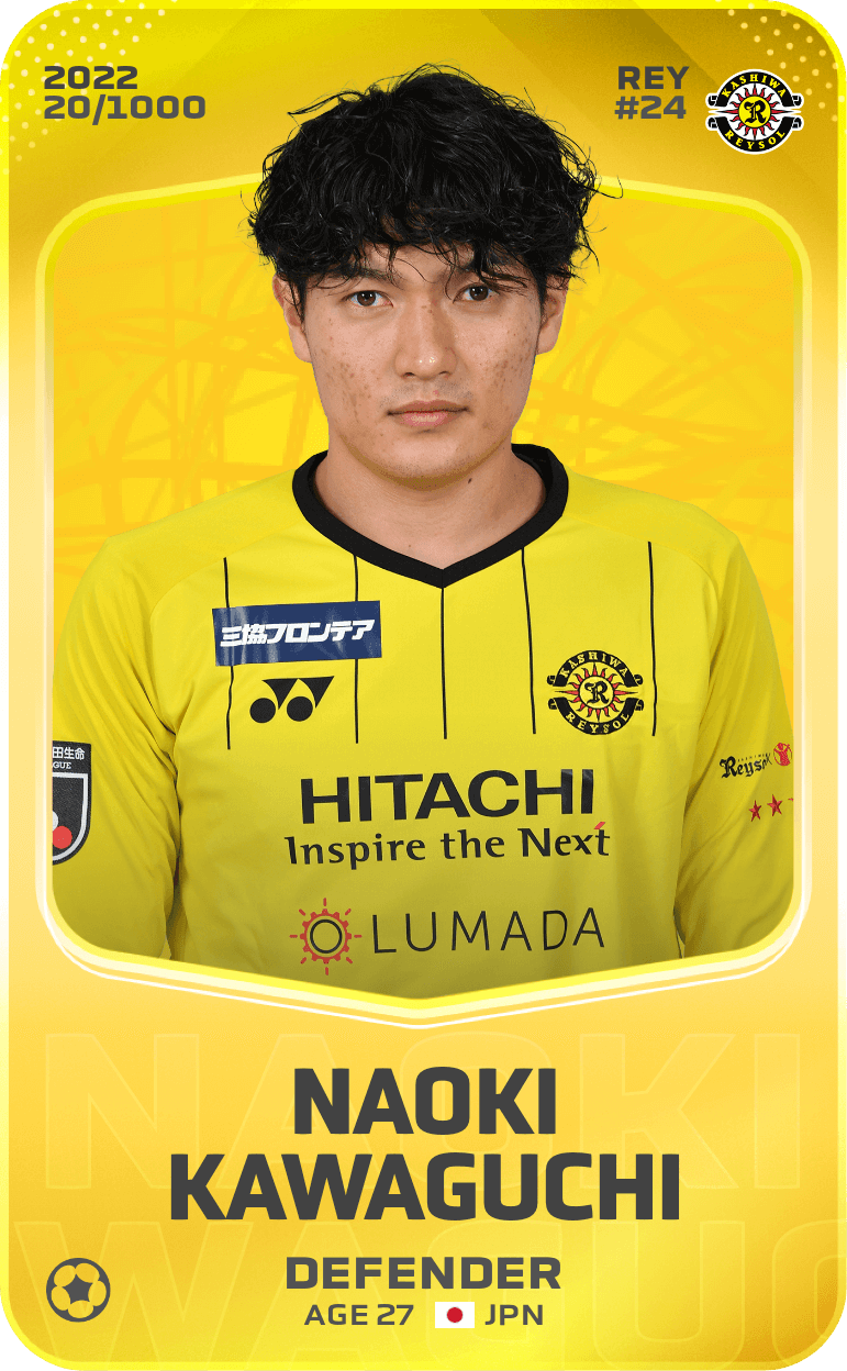 Naoki Kawaguchi 2022-23 • Limited 20/1000