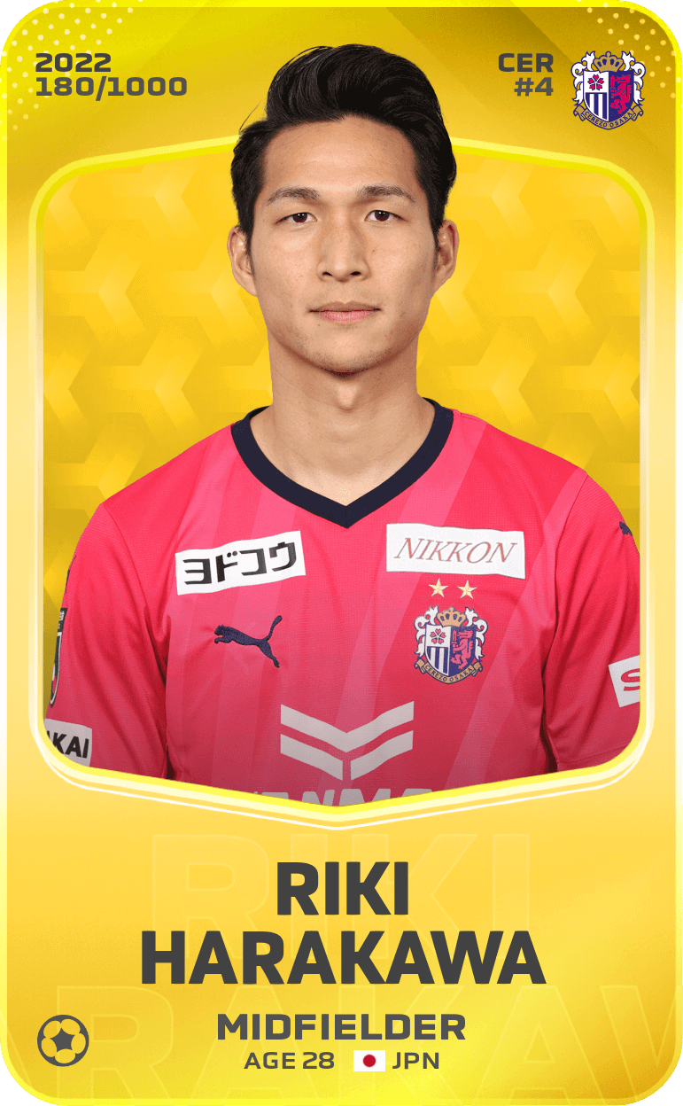 Riki Harakawa 2022-23 • Limited 180/1000