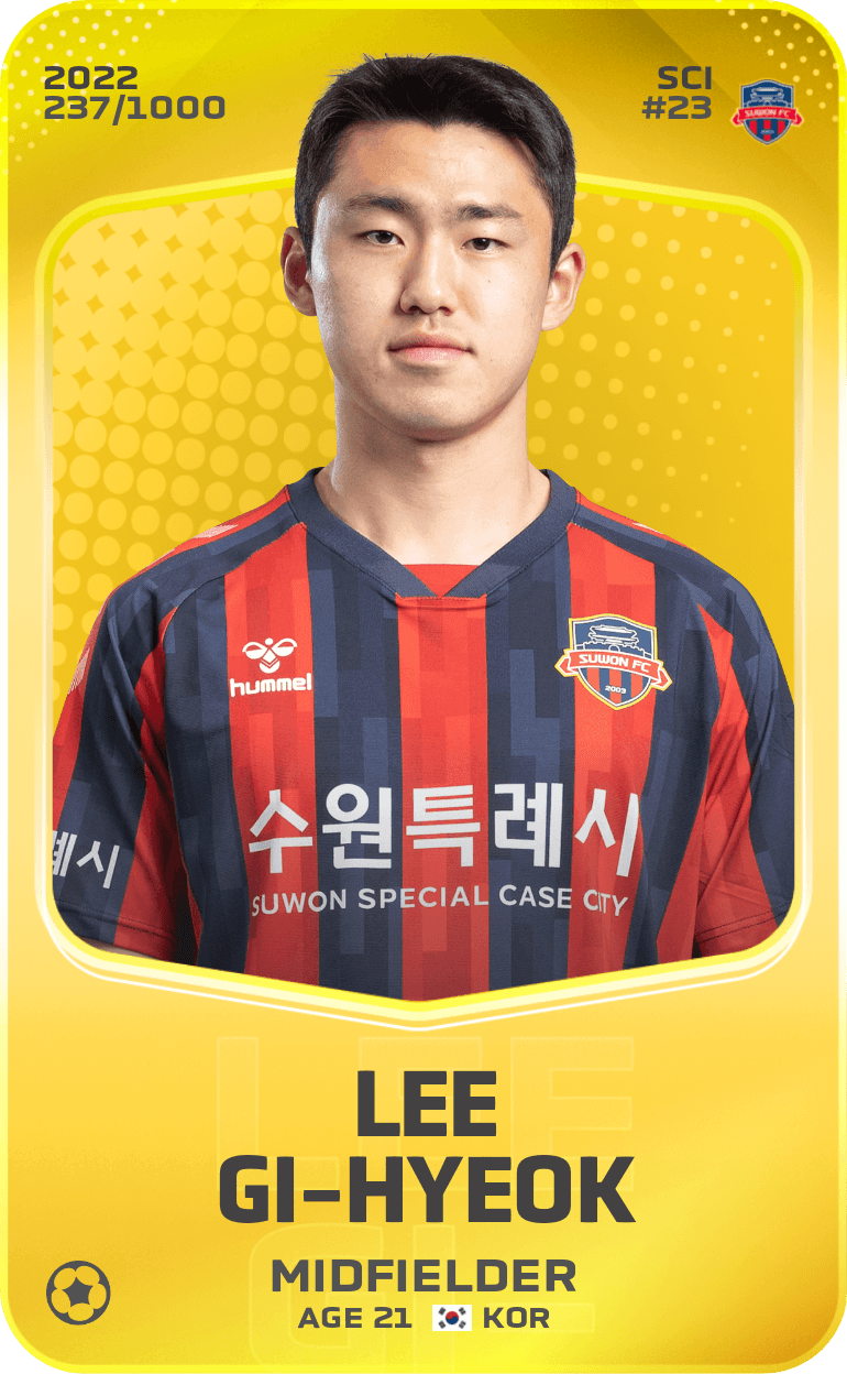Lee Gi-Hyeok 2022-23 • Limited 237/1000