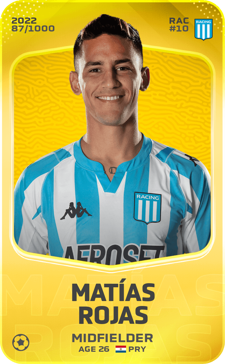Matías Rojas 2022-23 • Limited 87/1000
