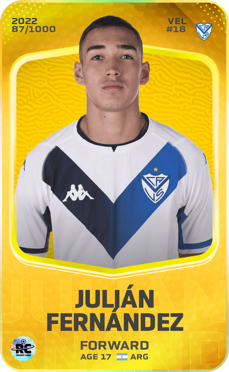 Julián Fernández 2022-23 • Limited 87/1000
