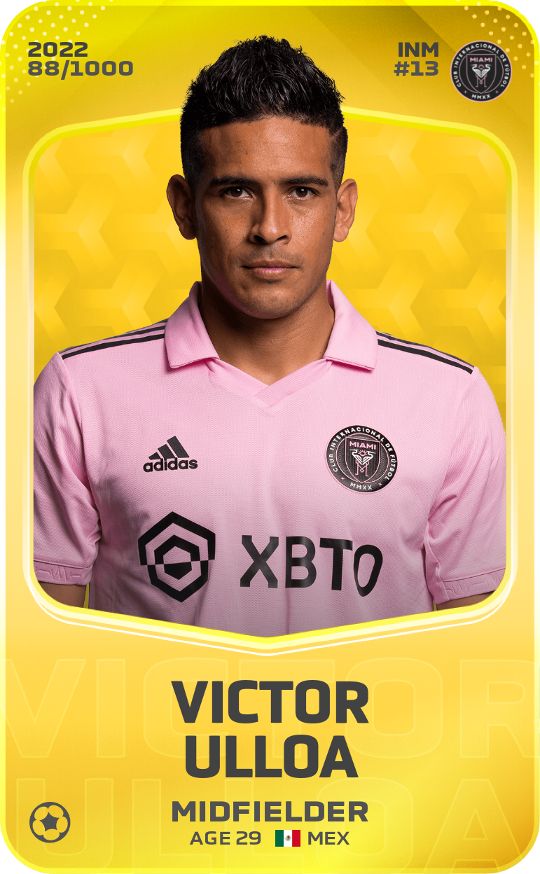 Sorare - Sorare Official - Victor Ulloa 2022-23 • Limited 88/1000 - NFT # 51400066441784624444057096321621543997148757102864963243477845878603434509680