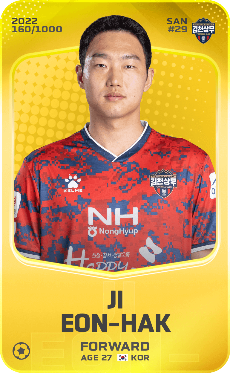 Ji Eon-Hak 2022-23 • Limited 160/1000
