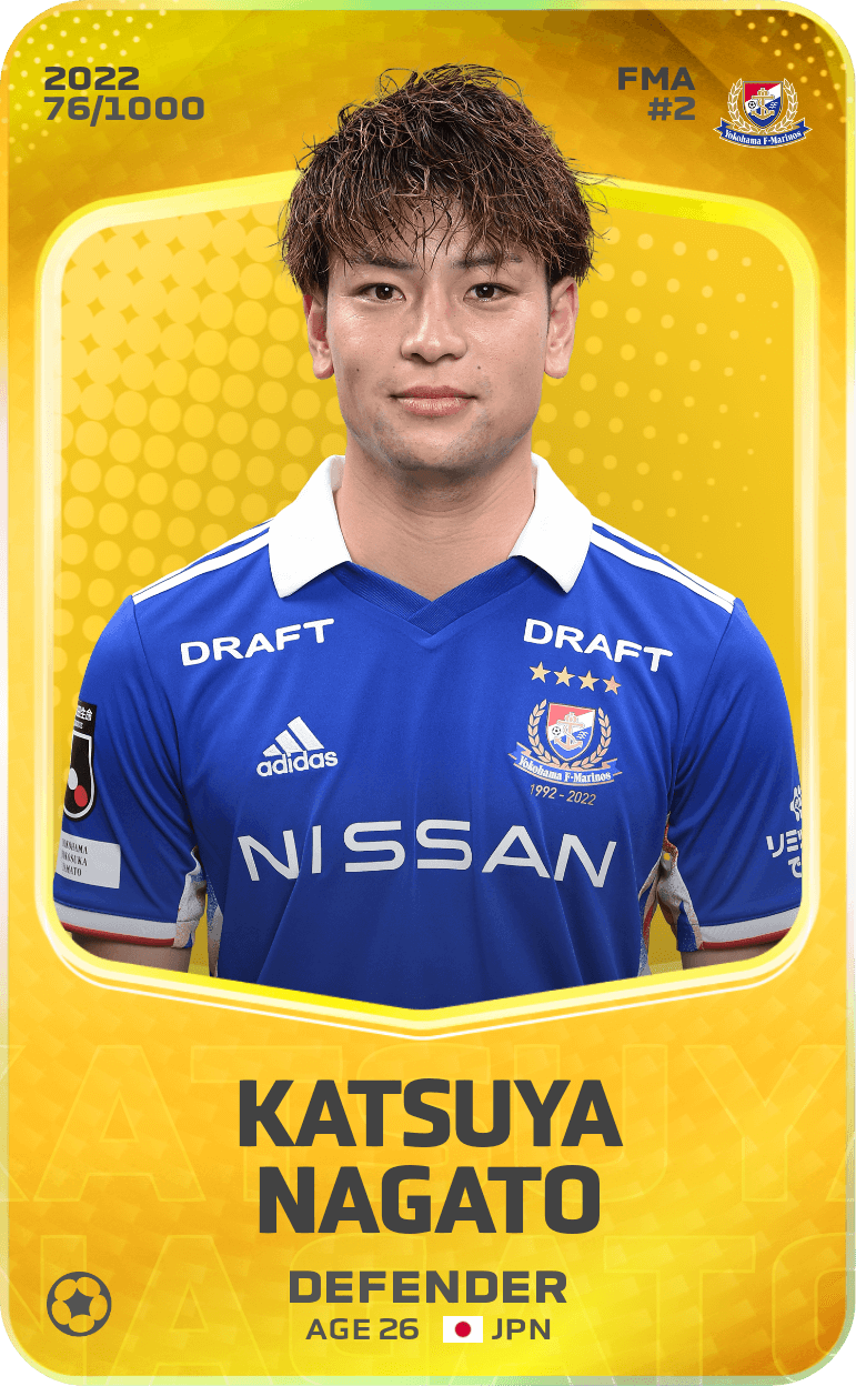 Katsuya Nagato 2022-23 • Limited 76/1000