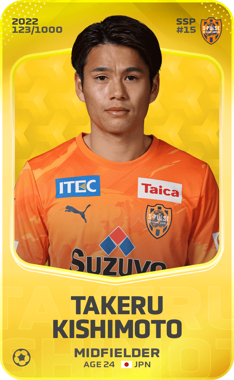 Takeru Kishimoto 2022-23 • Limited 123/1000