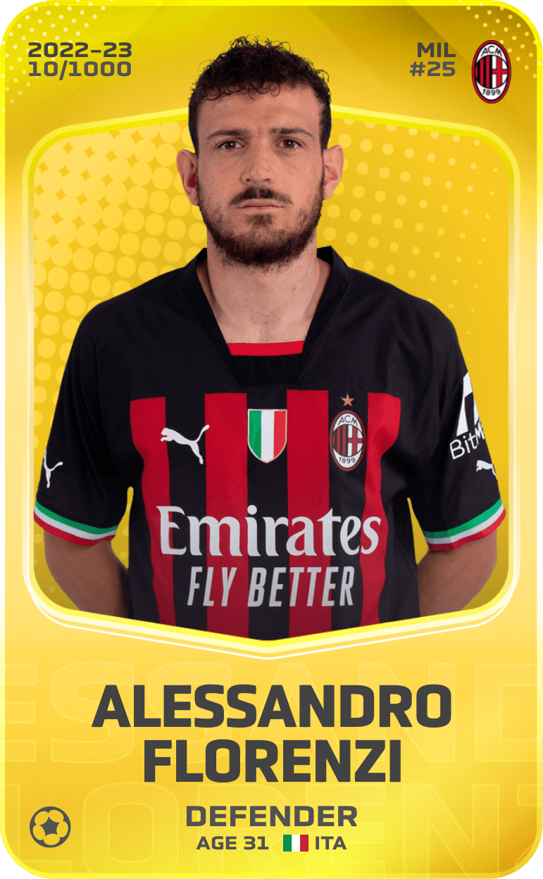 Alessandro Florenzi 2022-23 • Limited 10/1000