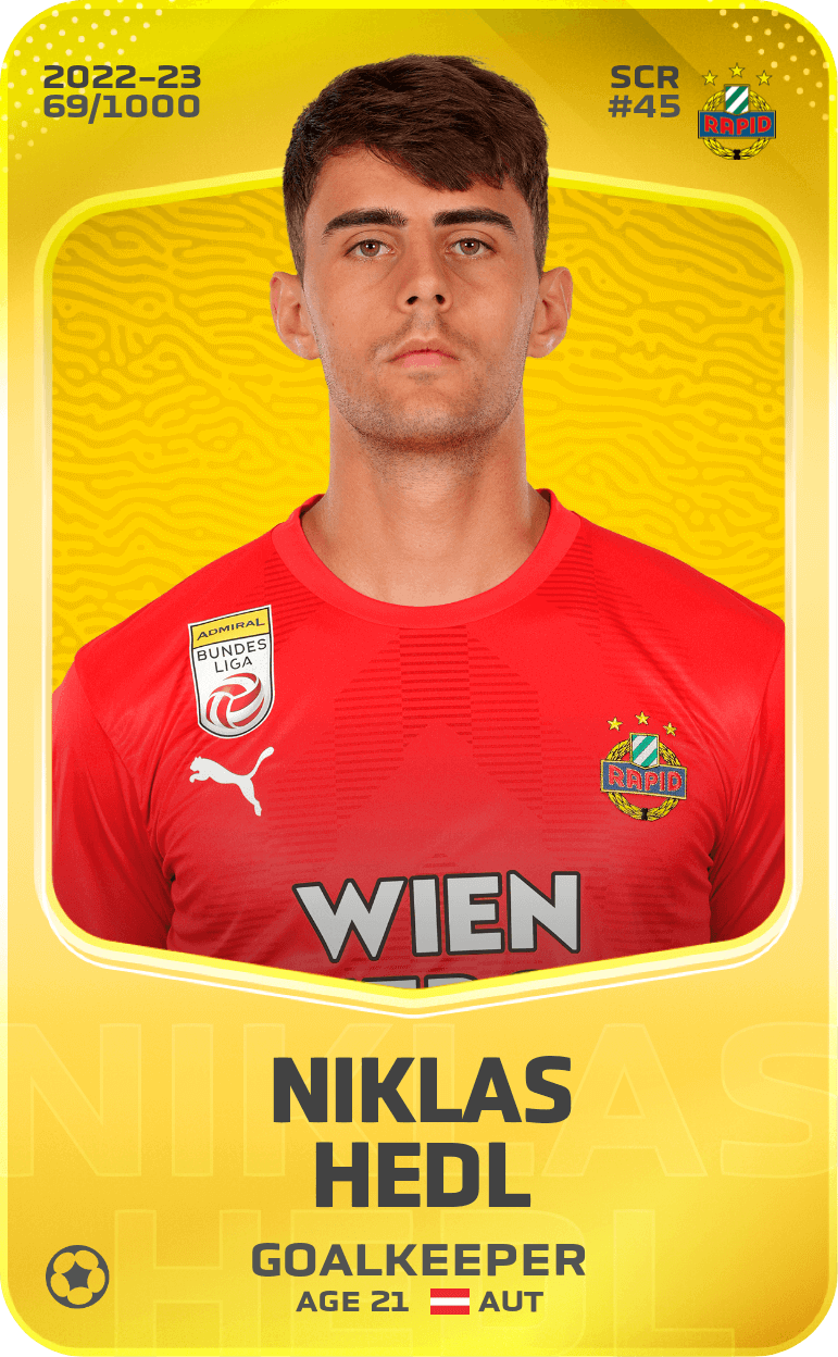 Niklas Hedl 2022-23 • Limited 69/1000