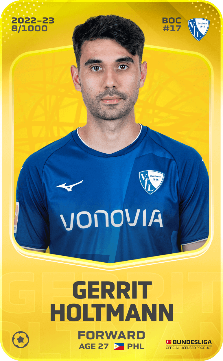 Gerrit Holtmann 2022-23 • Limited 8/1000