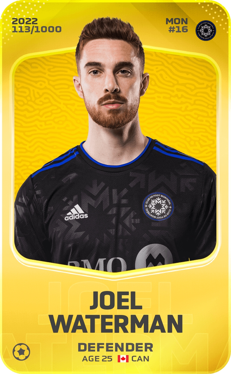 Joel Waterman 2022-23 • Limited 113/1000