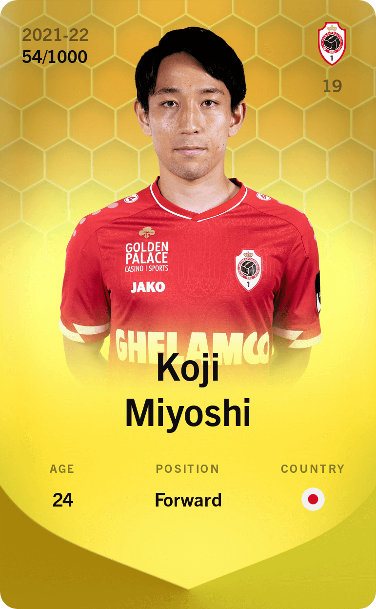 Koji Miyoshi 2021-22 • Limited 54/1000