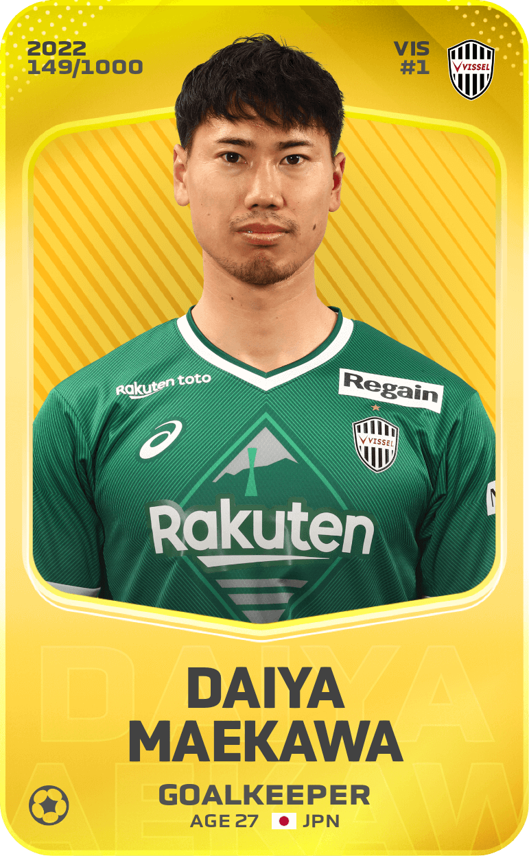 Daiya Maekawa 2022-23 • Limited 149/1000