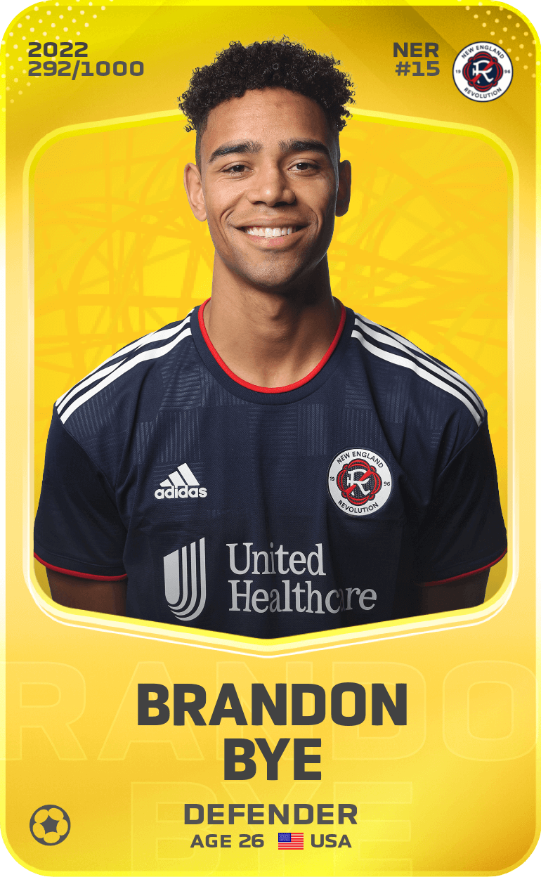 Brandon Bye 2022-23 • Limited 292/1000