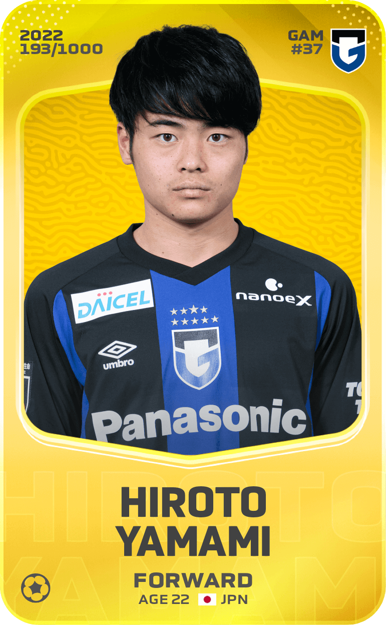 Hiroto Yamami 2022-23 • Limited 193/1000