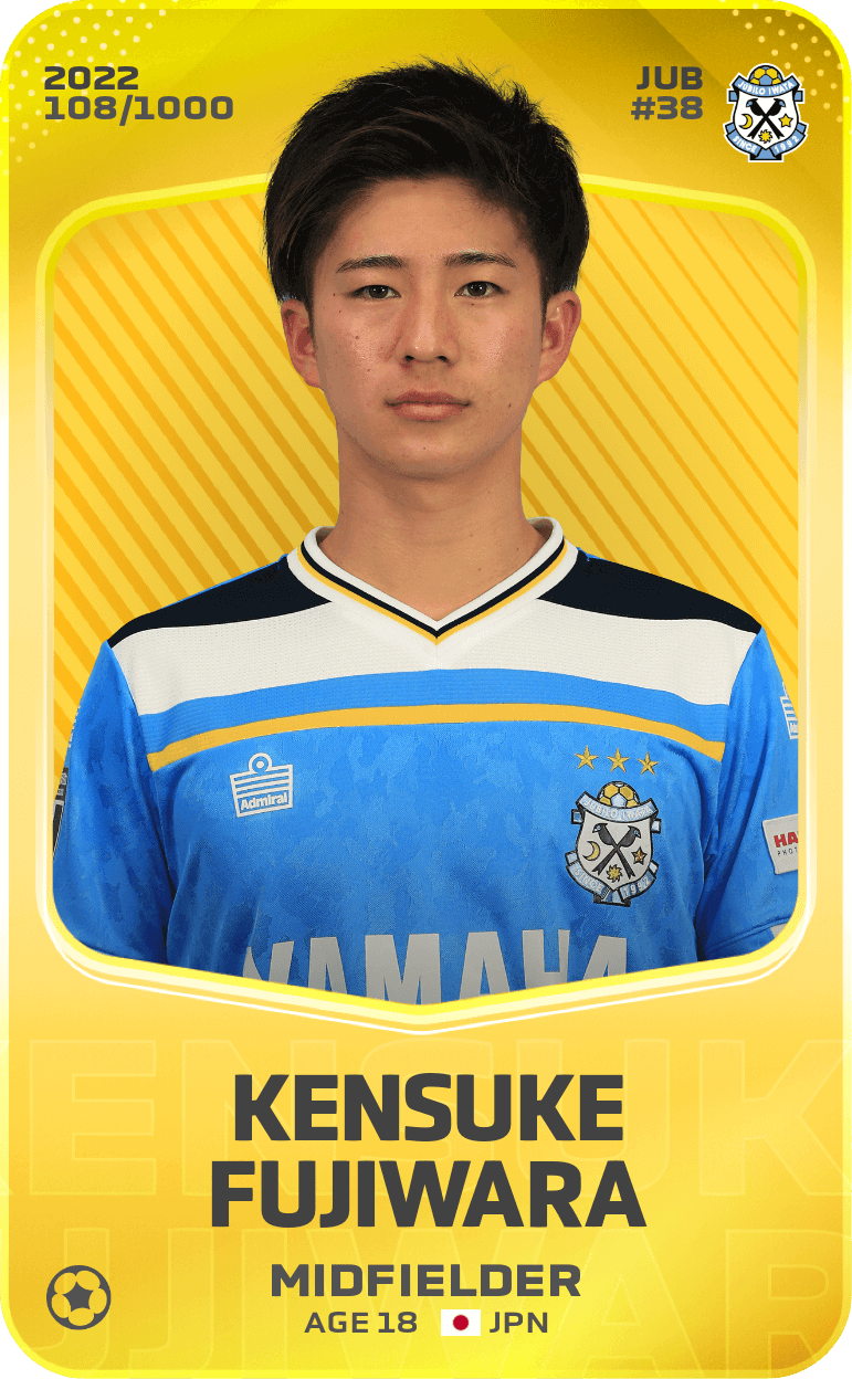 Kensuke Fujiwara 2022-23 • Limited 108/1000