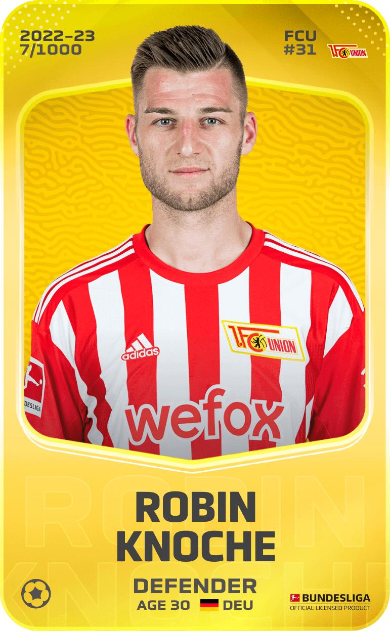 Robin Knoche 2022-23 • Limited 7/1000