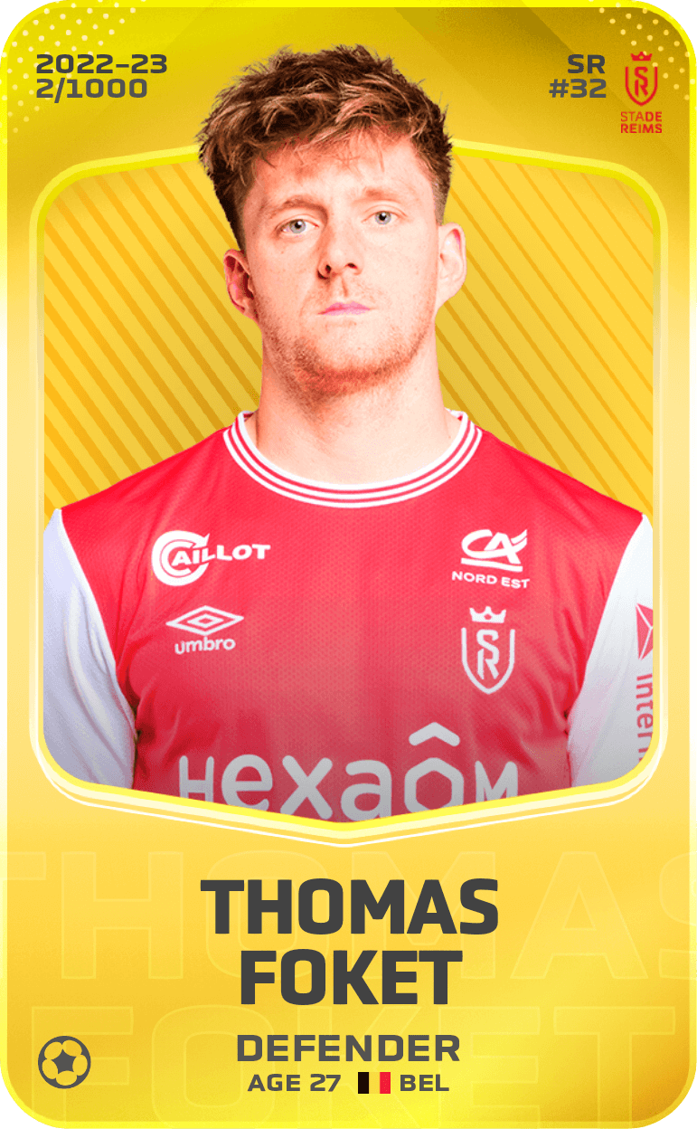 Thomas Foket 2022-23 • Limited 2/1000
