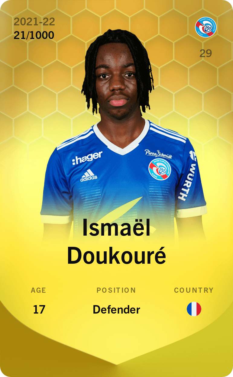 Ismaël Doukouré 2021-22 • Limited 21/1000