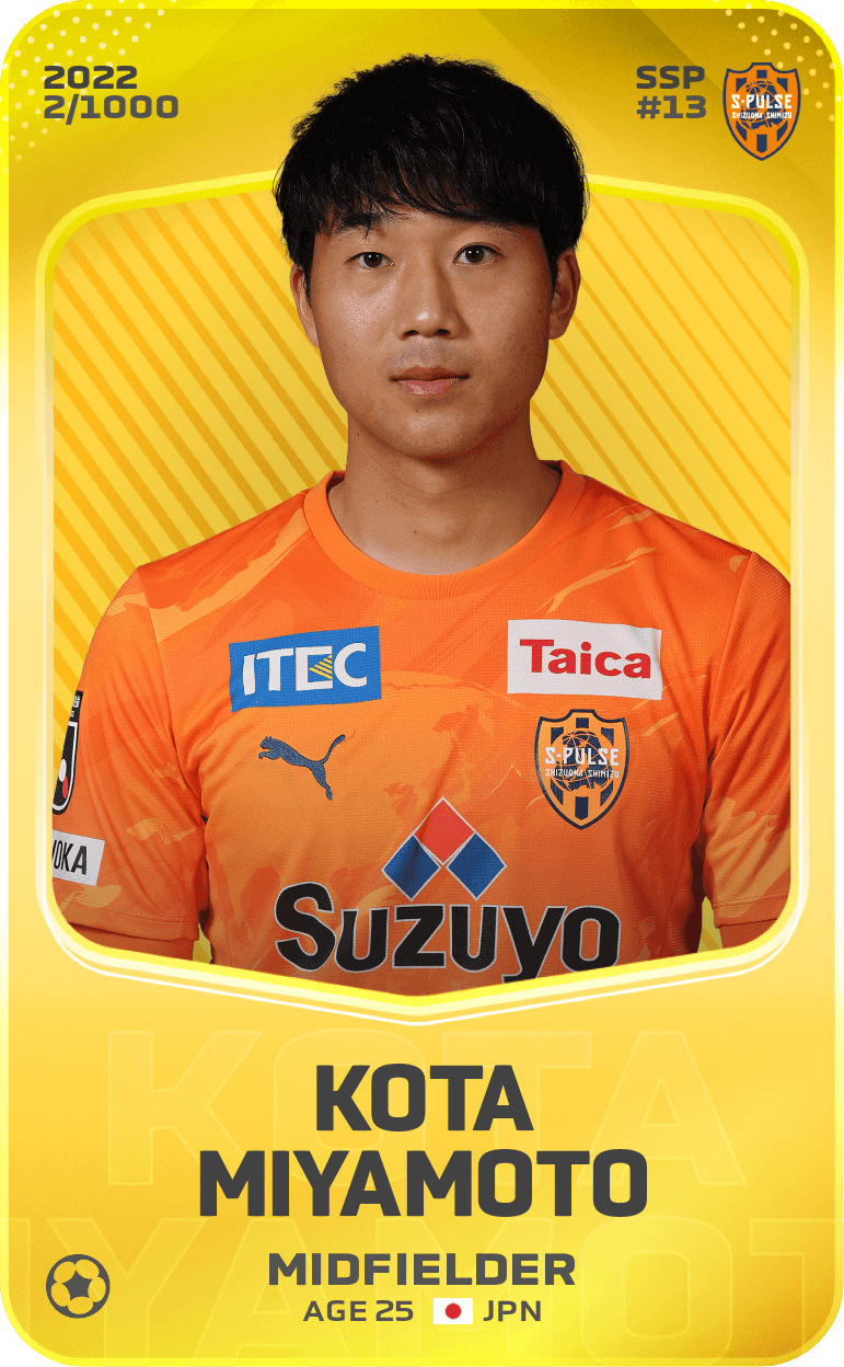 Kota Miyamoto 2022-23 • Limited 2/1000