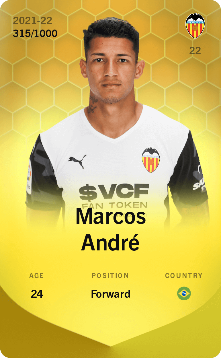 Marcos André 2021-22 • Limited 315/1000