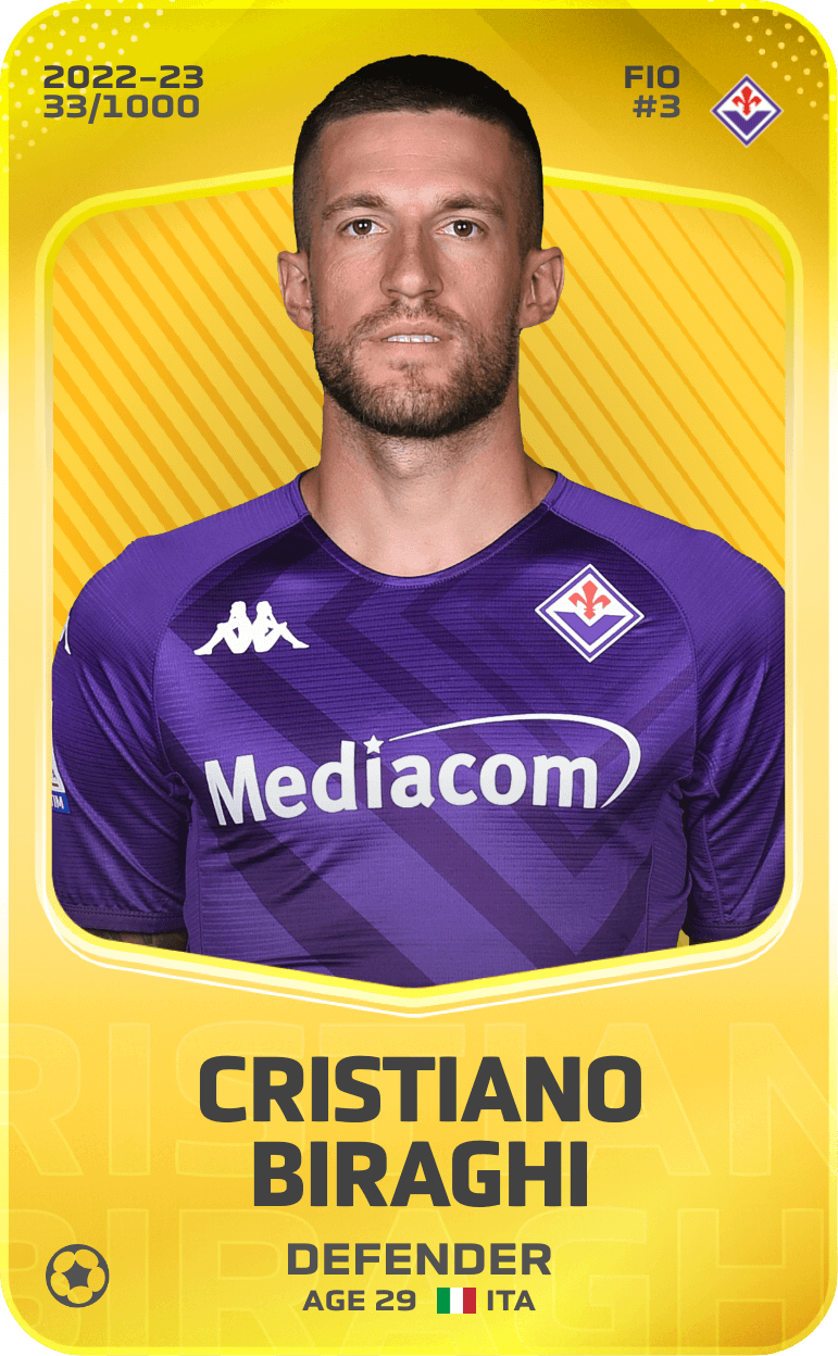 Cristiano Biraghi 2022-23 • Limited 33/1000