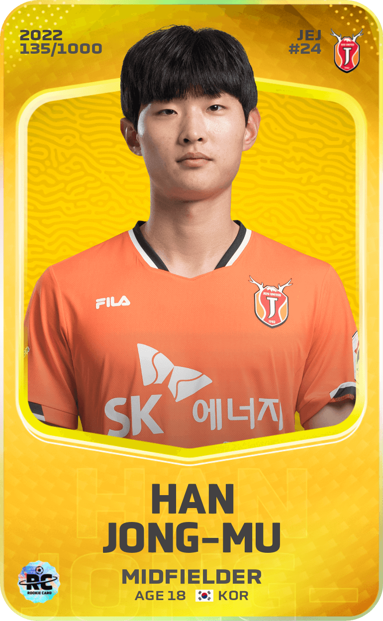 Han Jong-Mu 2022-23 • Limited 135/1000