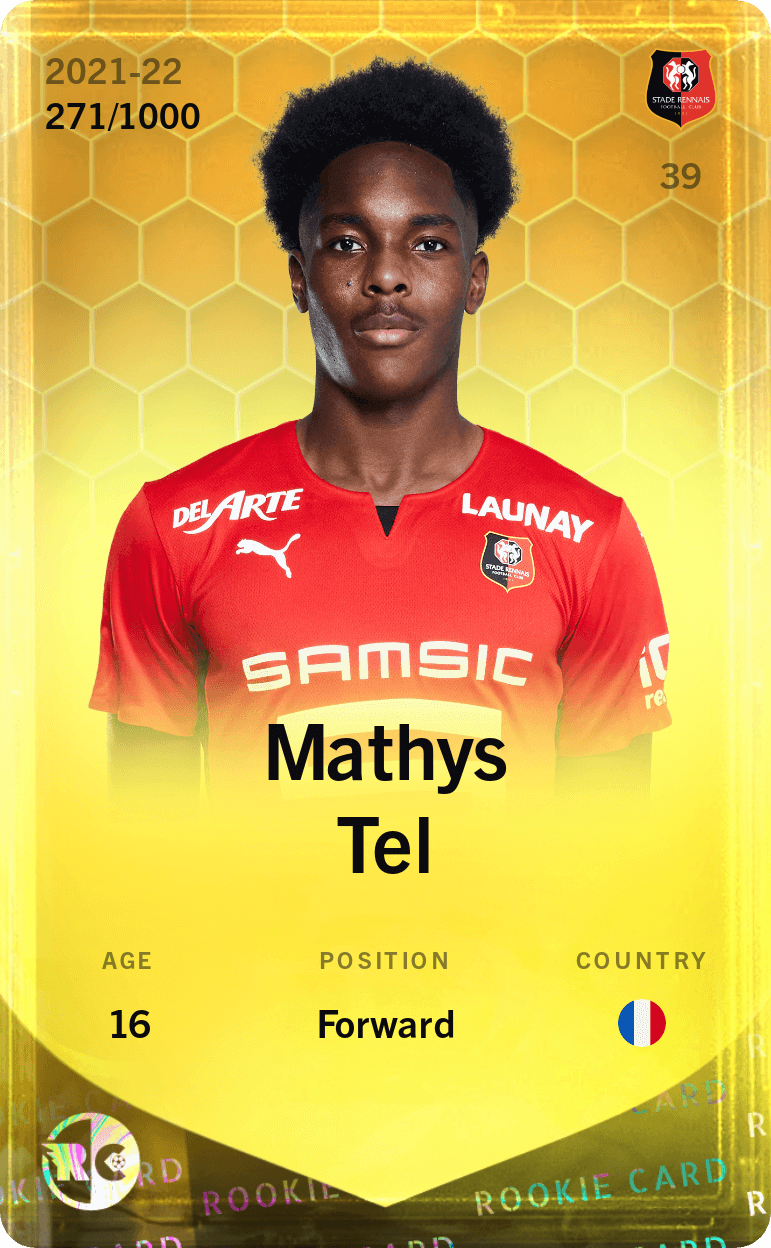 Mathys Tel 2021-22 • Limited 271/1000
