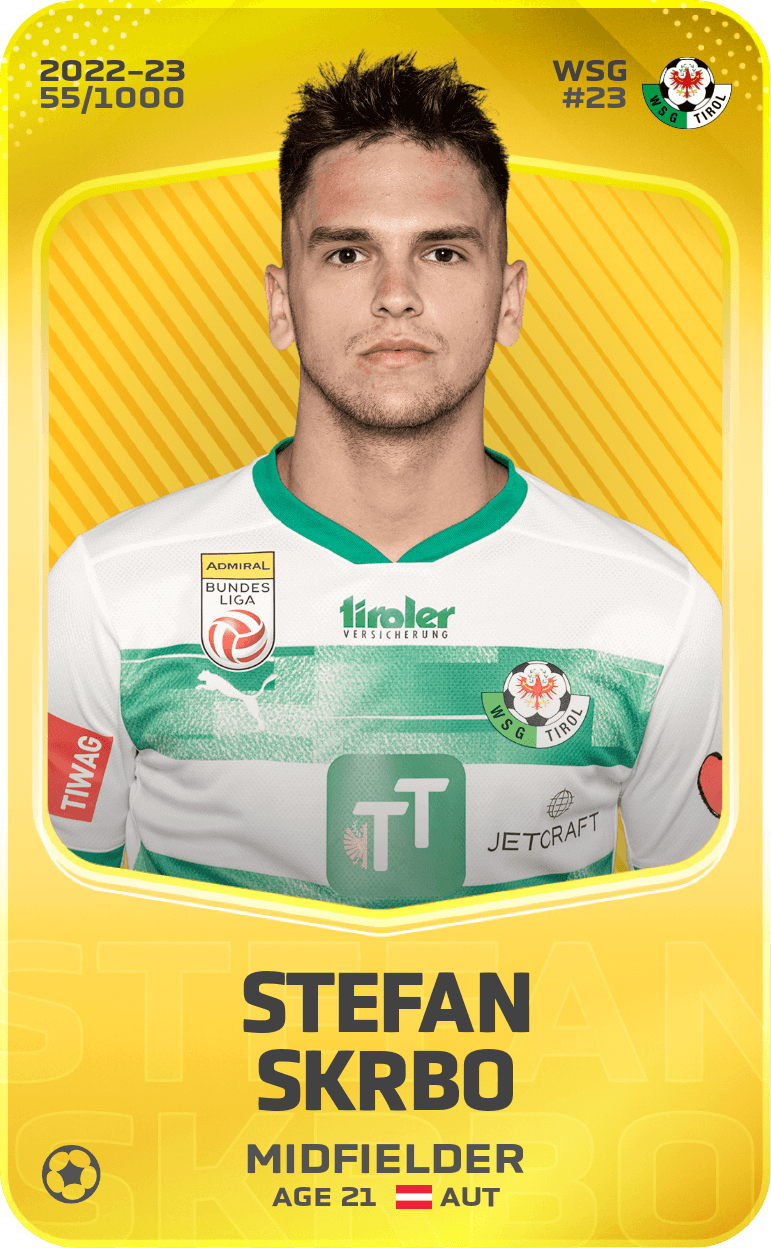 Stefan Skrbo 2022-23 • Limited 55/1000