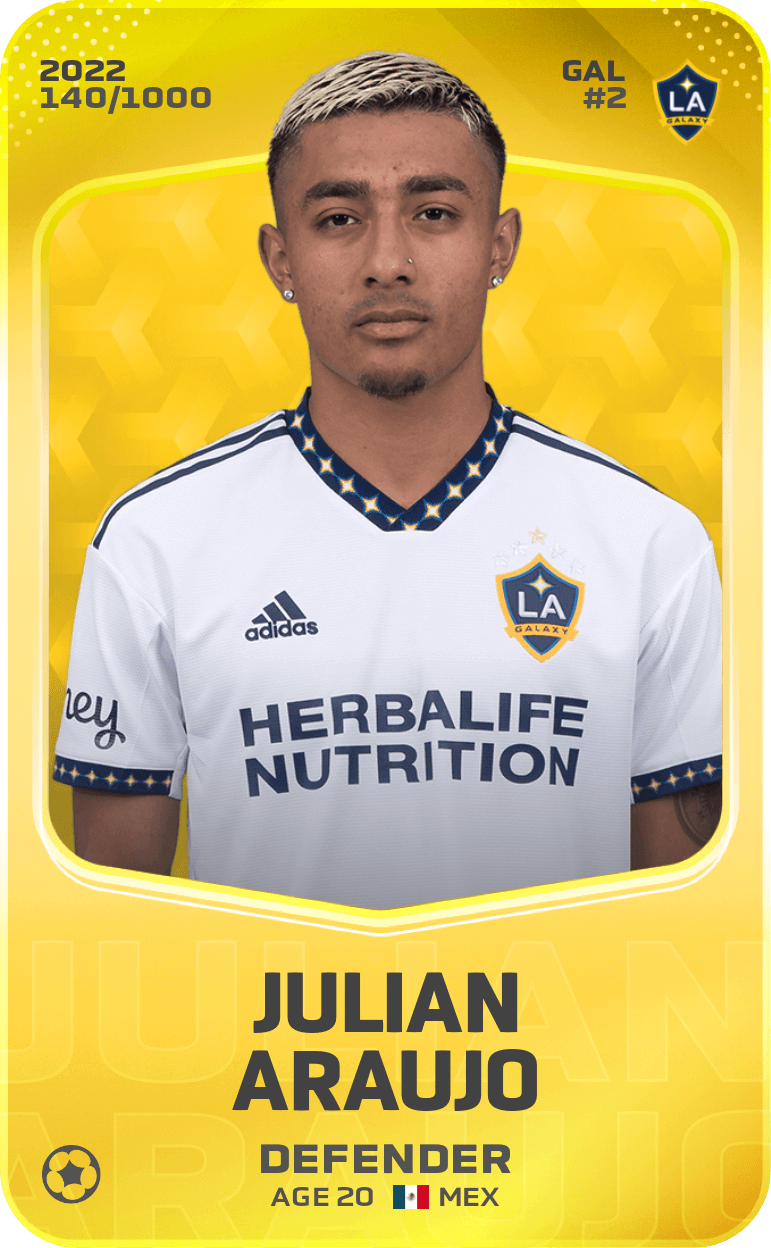 Julian Araujo 2022-23 • Limited 140/1000