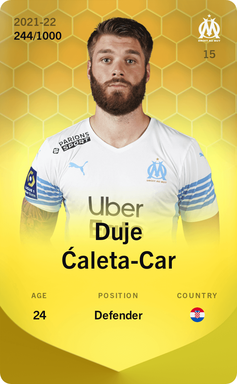 Duje Ćaleta-Car 2021-22 • Limited 244/1000
