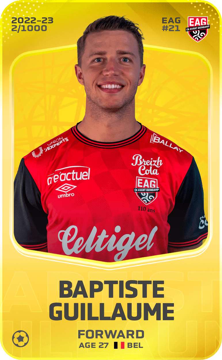 Baptiste Guillaume 2022-23 • Limited 2/1000