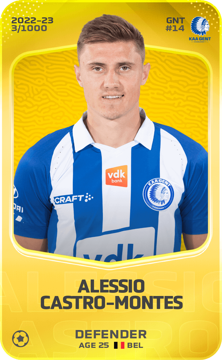 Alessio Castro-Montes 2022-23 • Limited 3/1000