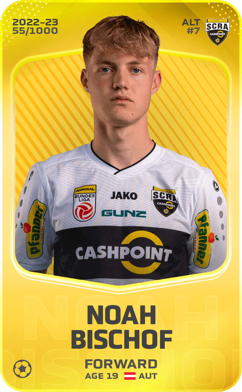 Noah Bischof 2022-23 • Limited 55/1000