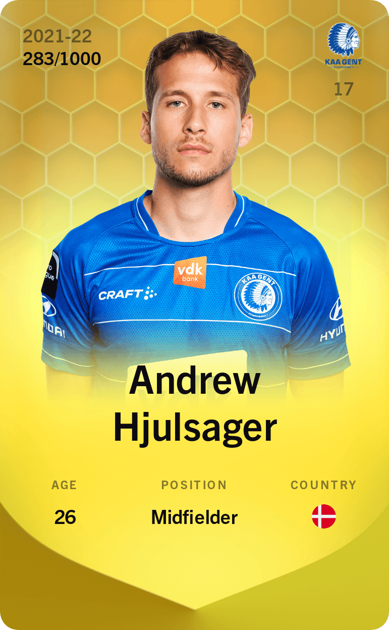 Andrew Hjulsager 2021-22 • Limited 283/1000