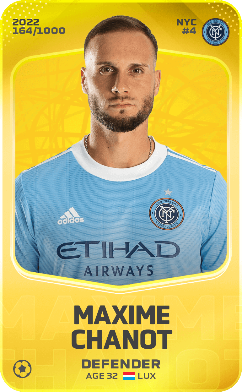 Maxime Chanot 2022-23 • Limited 164/1000