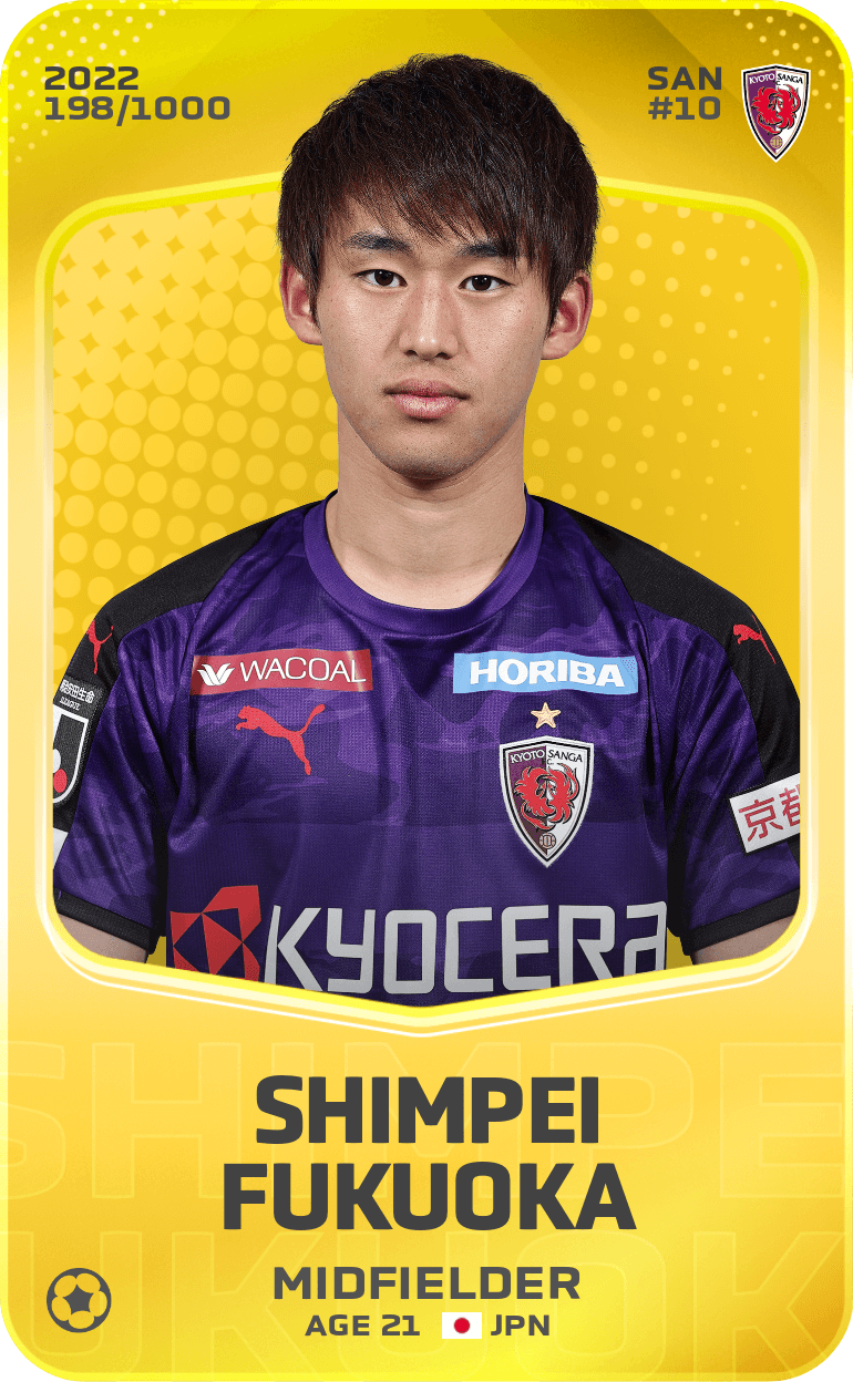 Shimpei Fukuoka 2022-23 • Limited 198/1000