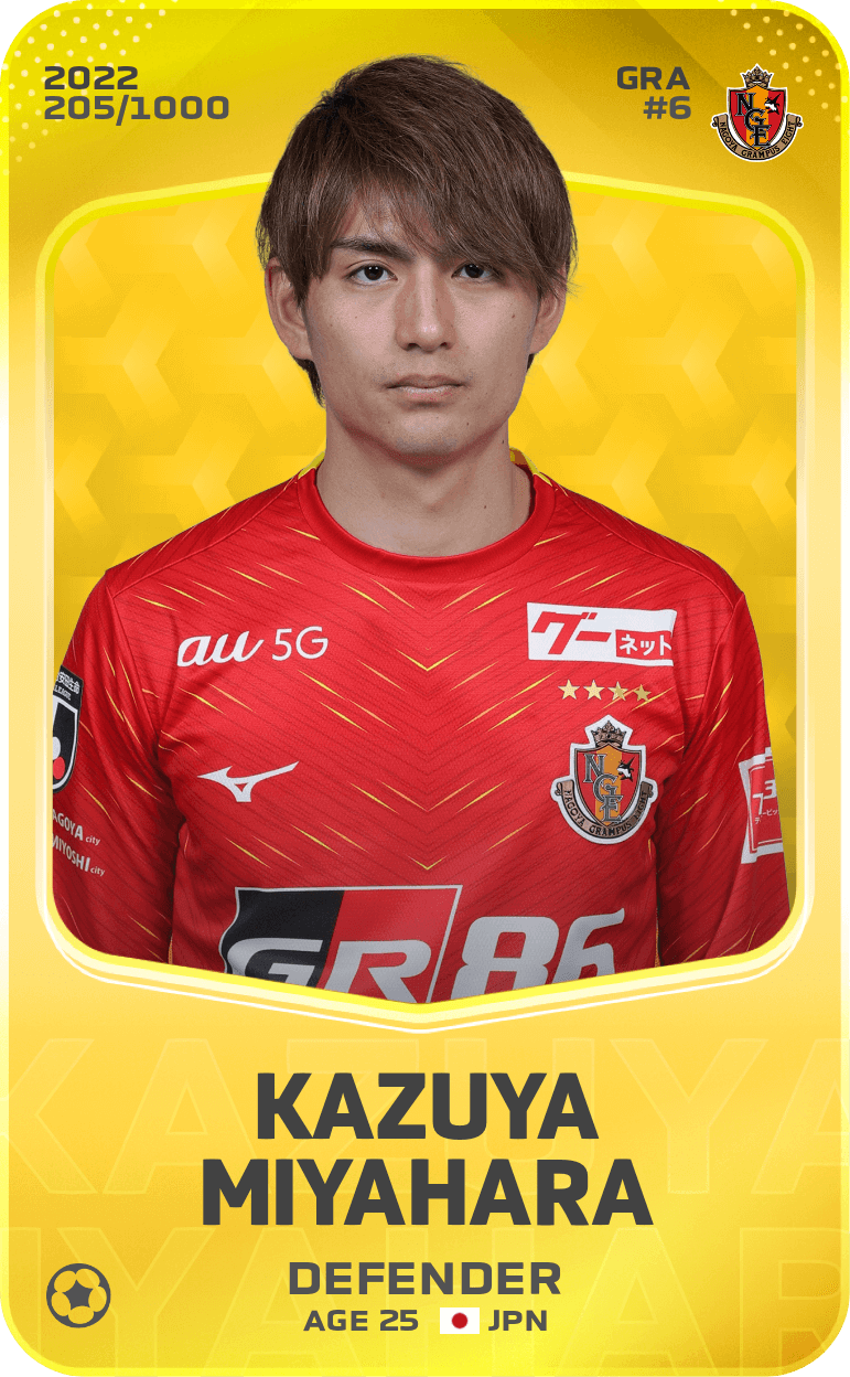 Kazuya Miyahara 2022-23 • Limited 205/1000