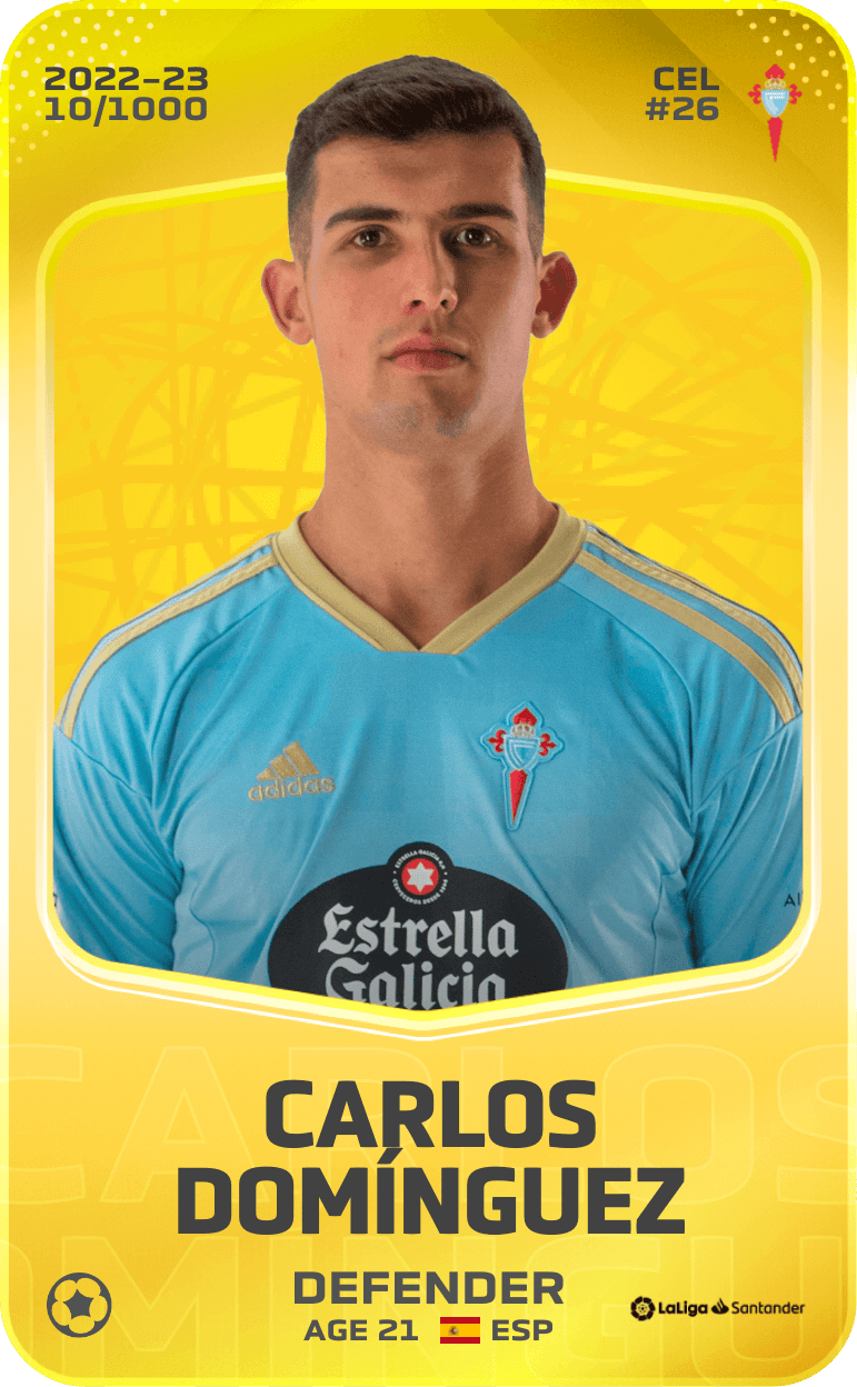 Carlos Domínguez 2022-23 • Limited 10/1000